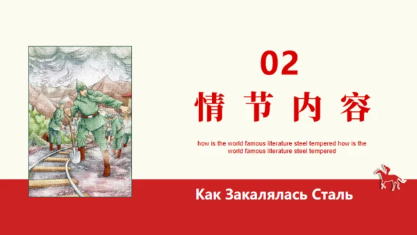 名著导读《钢铁是怎么炼成的》读书分享通用PPT