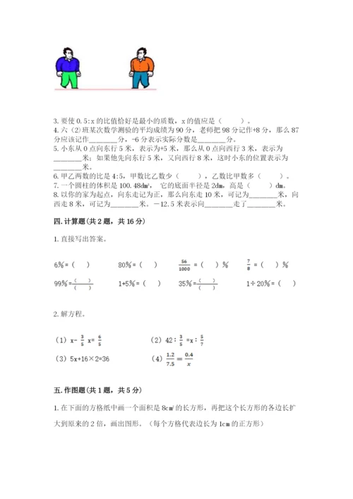 北京版六年级下册数学期末测试卷精编.docx