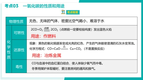 第六单元 碳和碳的氧化物 考点串讲课件(共45张PPT)-2023-2024学年九年级化学上学期期末