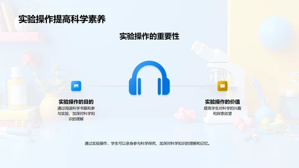 科学实验探索PPT模板