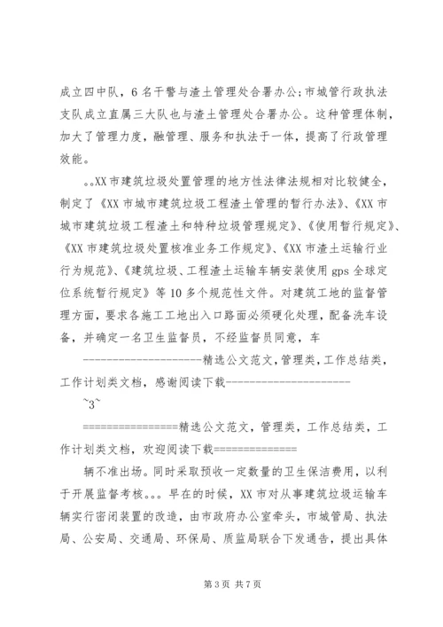 城市环境卫生考察报告 (2).docx