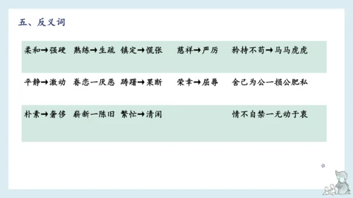 统编版语文五年级下册第四单元知识梳理  课件