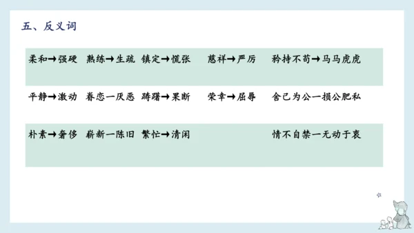 统编版语文五年级下册第四单元知识梳理  课件