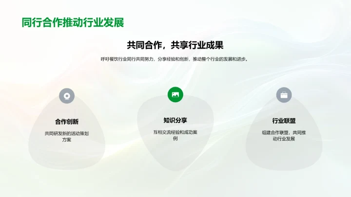 餐饮活动营销PPT模板