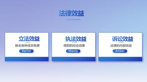 蓝色大气法律律法讲座动态PPT