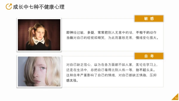 中小学生心理健康应知应会PPT模板