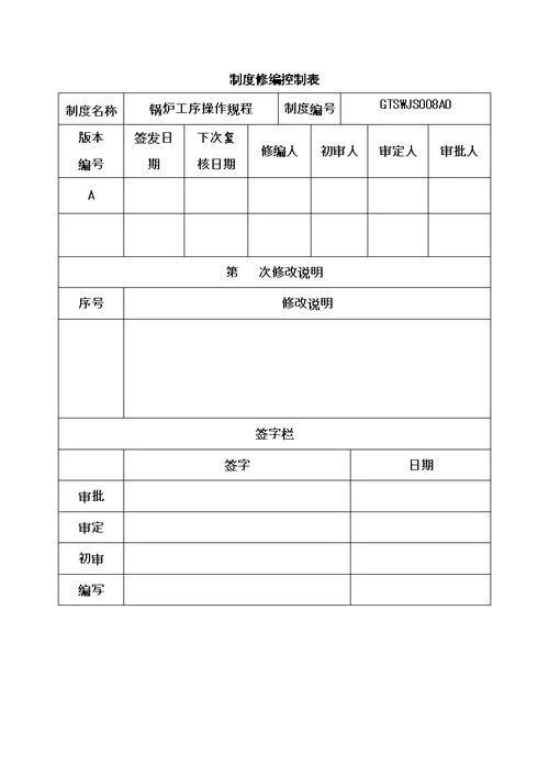 布袋除尘器安全操作规程模板