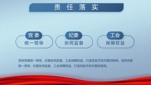 蓝色检察院工作汇报动态PPT模板