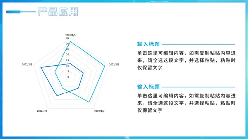 蓝色渐变科技风大学生创业计划PPT模板