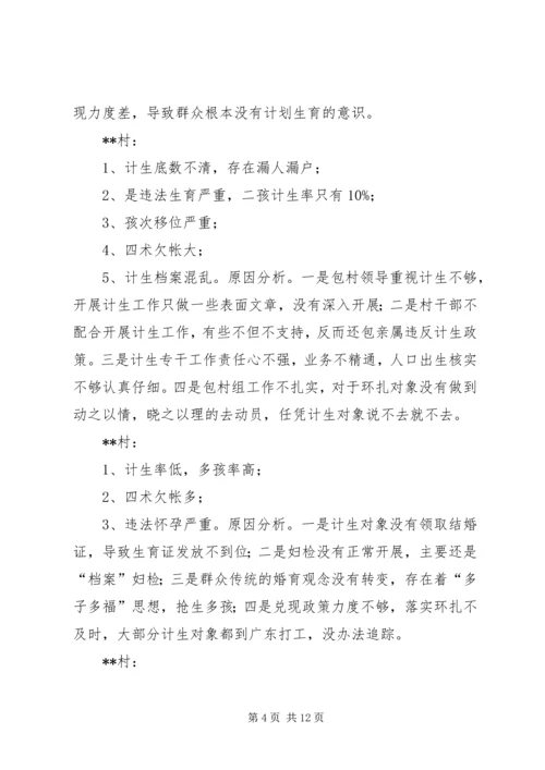 人口和计生工作整改方案.docx