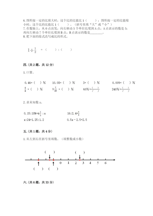 青岛版六年级数学下册期末测试题附答案【轻巧夺冠】.docx