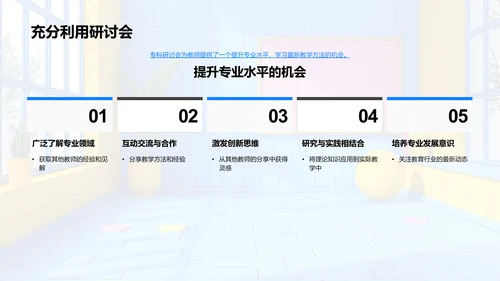 教师专业发展PPT模板