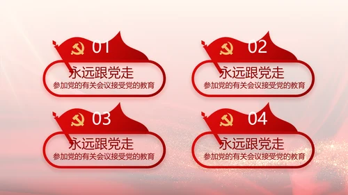 党支部党员大会工作总结汇报动态PPT