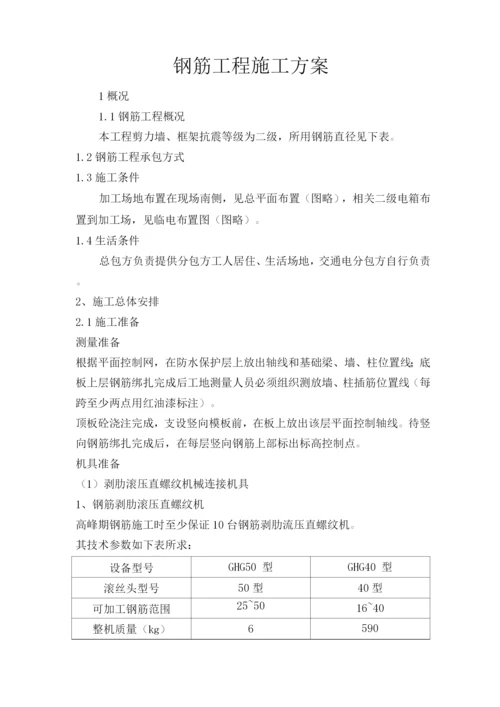 钢筋工程施工方案24.docx