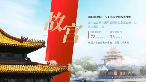 这里是北京城市介绍通用PPT模板