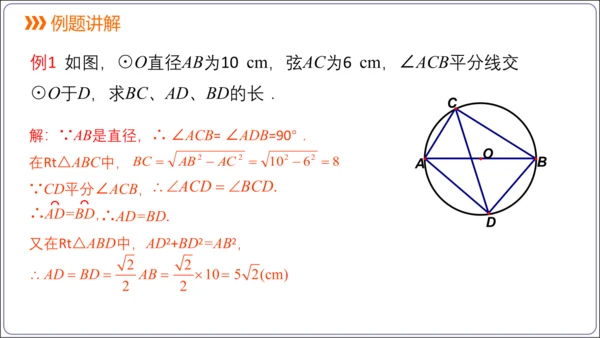 24.1.4 圆周角【人教九上数学精简课堂课件】(共28张PPT)