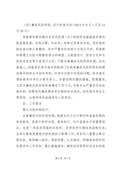 贵阳公路管理局廉政风险防控工作实施方案 (2).docx