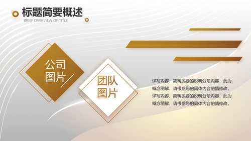 高档大气美发沙龙品牌介绍动态PPT模板