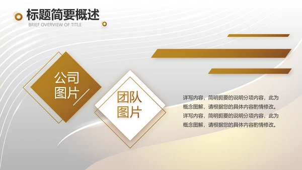 高档大气美发沙龙品牌介绍动态PPT模板