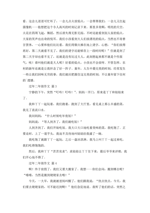 过年二年级作文锦集十篇.docx