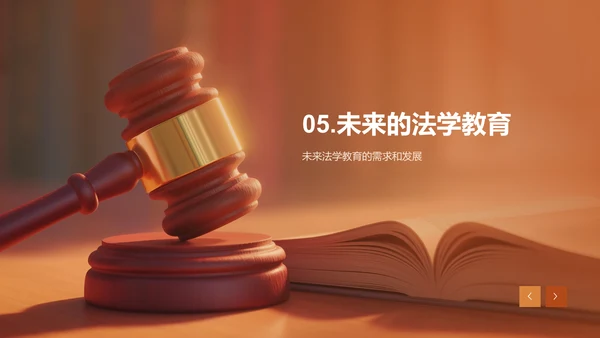 棕色现代法学类专业通用PPT模板