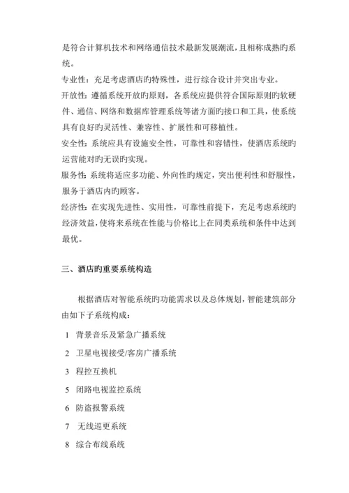 酒店智能化系统集成方案.docx