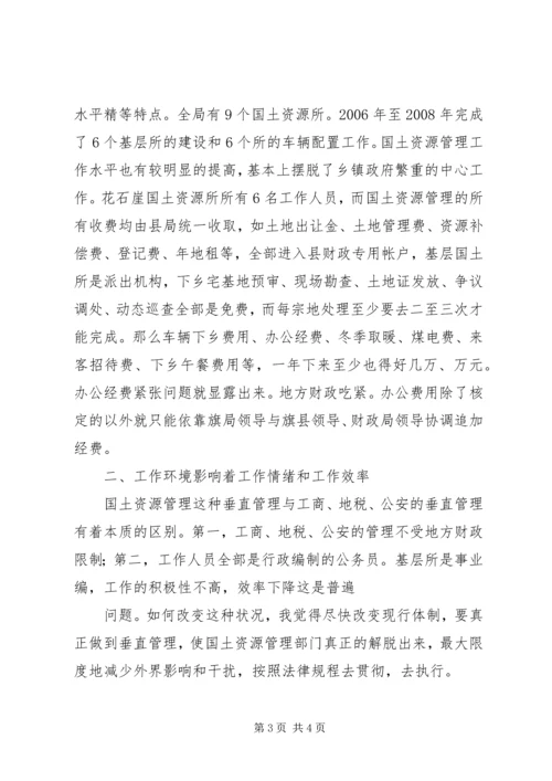 国土所建设和工作管理调研报告 (4).docx