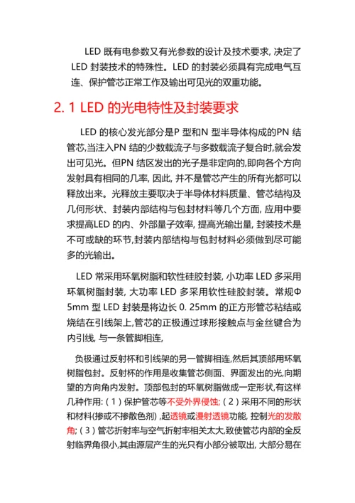 LED的封装-毕业论文.docx