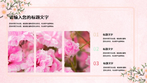 母亲节时光慢一点通用PPT模板