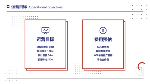 简约创意风红蓝抖音运营方案