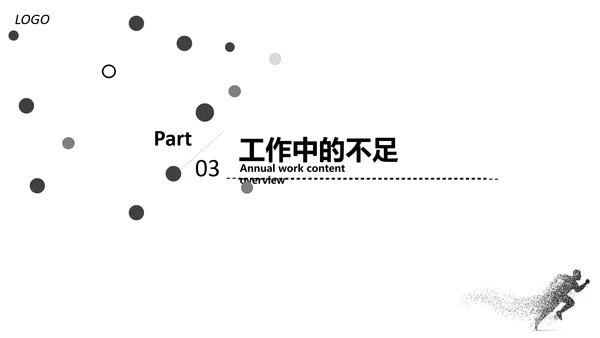 黑色奔跑冲刺超越2021运营销售部年终总结述职报告PPT模板