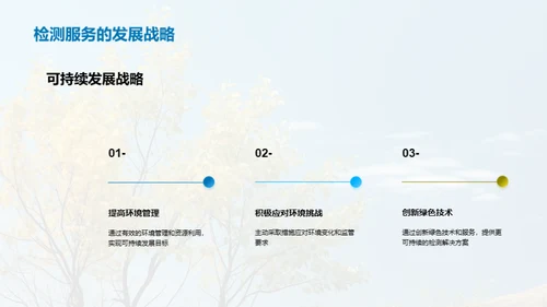 绿色驱动：未来检测服务新篇章