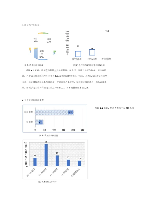 教师工作满意度分析报告