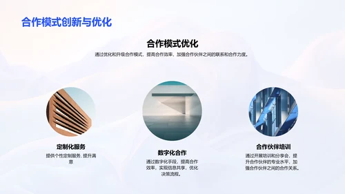 时尚服装年度合作报告PPT模板