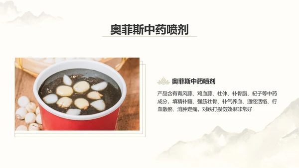 中国风中医药医疗保健产品介绍