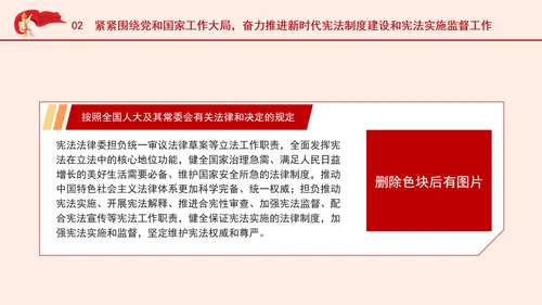 学宪法主题党课提高宪法实施和监督水平PPT课件
