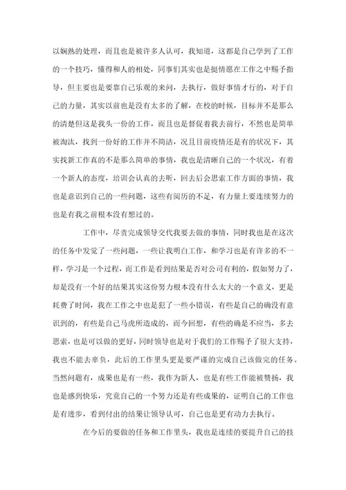 年度考核表个人工作总结