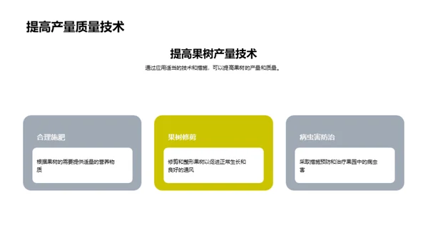 果园增产秘籍解析