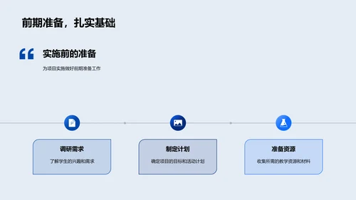 学生综合能力实践报告PPT模板