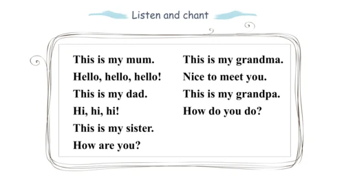 Unit 2   Different families课件（91张PPT)