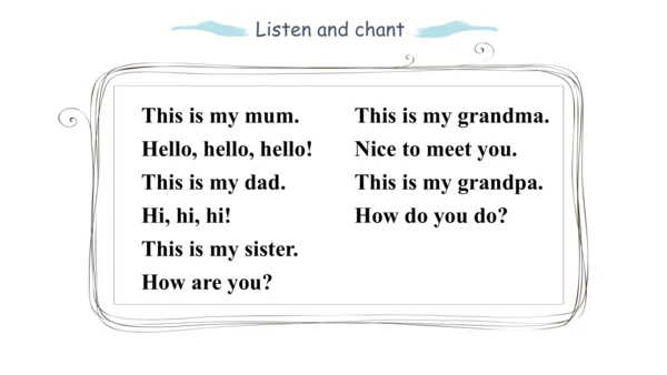 Unit 2   Different families课件（91张PPT)