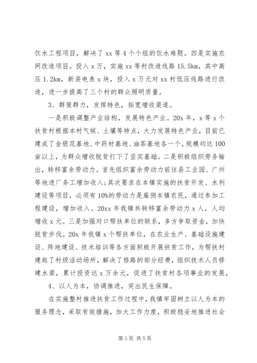 乡镇精准扶贫年终工作总结.docx