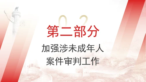 新发布关于全面加强未成年人司法保护及犯罪防治工作的意见党课PPT