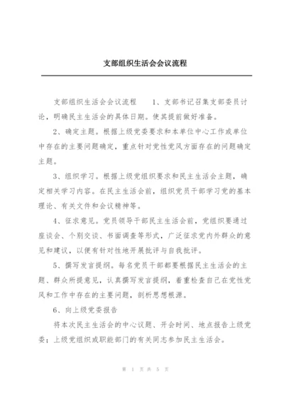 支部组织生活会会议流程.docx