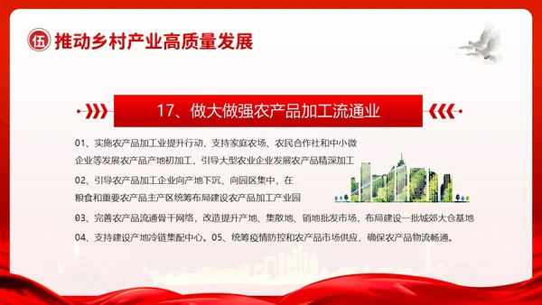 中央一号文件全面推进乡村振兴重点工作的意见PPT课件