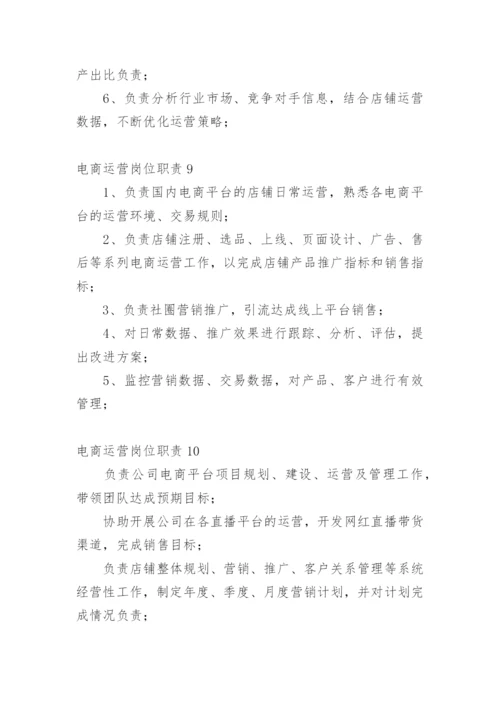 电商运营岗位职责.docx