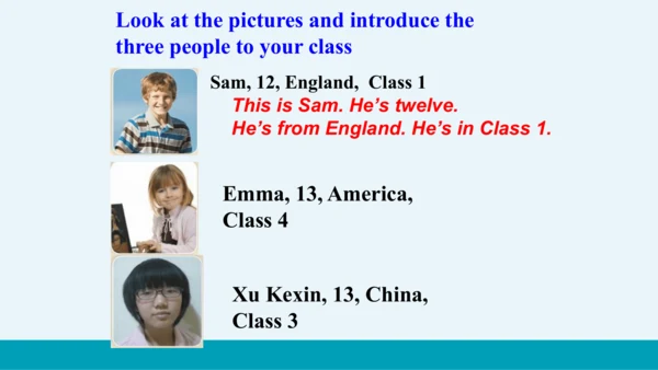 【轻松备课】外研版初中英语七年级上Module 1 Unit 3教学课件