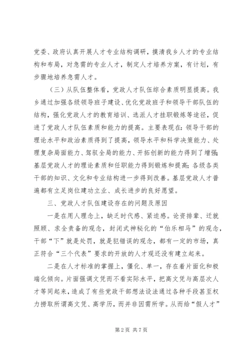基层医院人才队伍建设调研报告 (3).docx