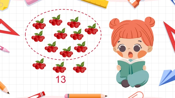 人教版一年级数学11-20各数的认识课件PPT模板