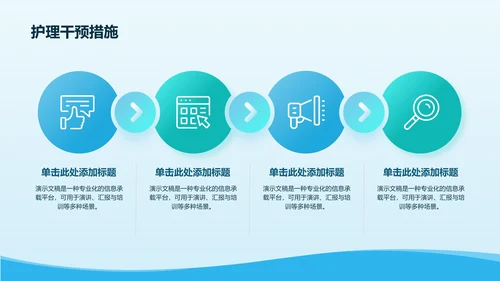 病例汇报与护理研究展示PPT模板